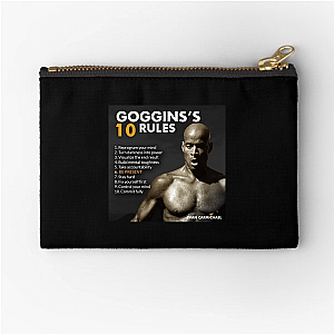 David Goggins A True Legend David Goggins Zipper Pouches