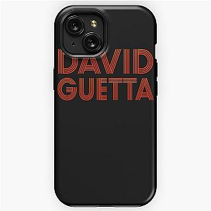 orange david guetta  iPhone Tough Case