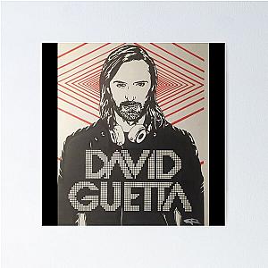 David Guet David Guetta fade logota fade logo Poster