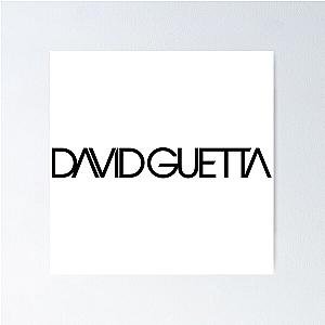 dg 14 David Guet David Guetta fade logota fade logo Poster