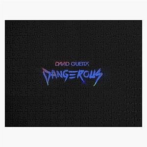 dg 11 David Guetta fade logo Jigsaw Puzzle