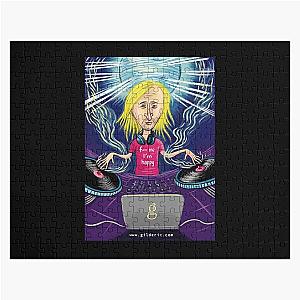 dg 13 David Guet David Guetta fade logota fade logo Jigsaw Puzzle