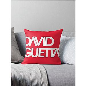 David Guetta logo  Throw Pillow