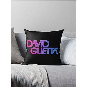 David Guetta fade logo Throw Pillow