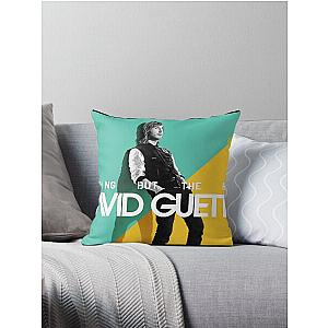 dg 07 David Guetta fade logo Throw Pillow