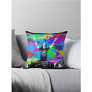 dg 08 David Guetta fade logo Throw Pillow