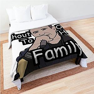 Shout Out To His Family - David Guetta Meme Comforter