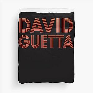 orange david guetta  Duvet Cover