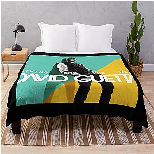 dg 07 David Guetta fade logo Throw Blanket