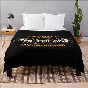 dg 10 David Guetta fade logo Throw Blanket