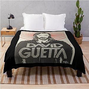 David Guet David Guetta fade logota fade logo Throw Blanket