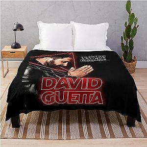 David Guetta art Throw Blanket