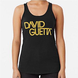 David Guetta Logo  Racerback Tank Top