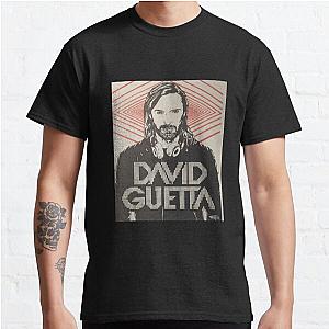 David Guet David Guetta fade logota fade logo Classic T-Shirt