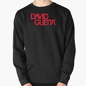 David Guetta crimson logo Pullover Sweatshirt