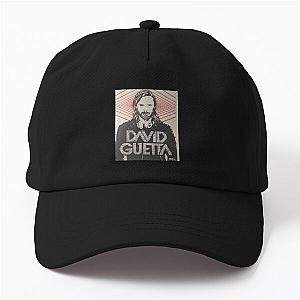 David Guet David Guetta fade logota fade logo Dad Hat