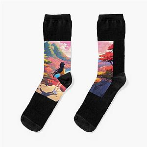 dg 09 David Guetta fade logo Socks