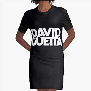 David Guetta dj French Graphic T-Shirt Dress