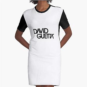 David Guetta Logo  Graphic T-Shirt Dress