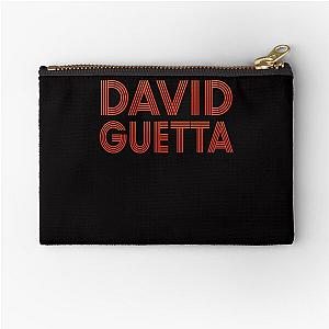 orange david guetta  Zipper Pouch