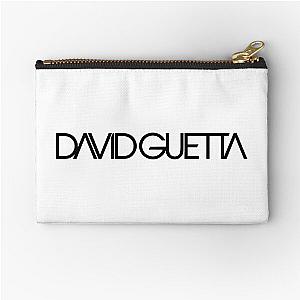 dg 14 David Guet David Guetta fade logota fade logo Zipper Pouch