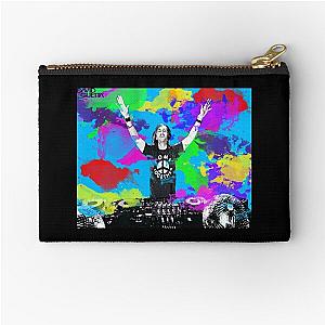 dg 08 David Guetta fade logo Zipper Pouch