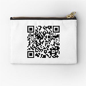 David Guetta Ends Racism QR code Zipper Pouch