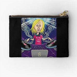 dg 13 David Guet David Guetta fade logota fade logo Zipper Pouch