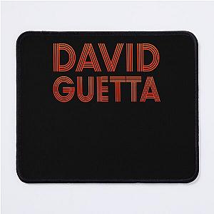 orange david guetta  Mouse Pad