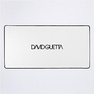 dg 14 David Guet David Guetta fade logota fade logo Desk Mat