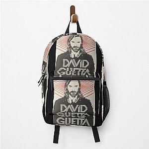 David Guet David Guetta fade logota fade logo Backpack