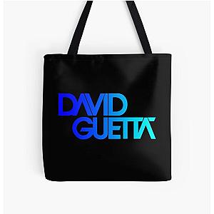 David Guetta saturated sky logo All Over Print Tote Bag