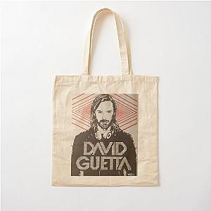 David Guet David Guetta fade logota fade logo Cotton Tote Bag