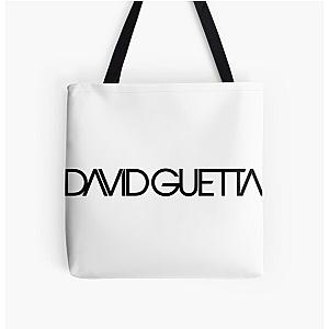 dg 14 David Guet David Guetta fade logota fade logo All Over Print Tote Bag