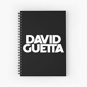 David Guetta dj French Spiral Notebook