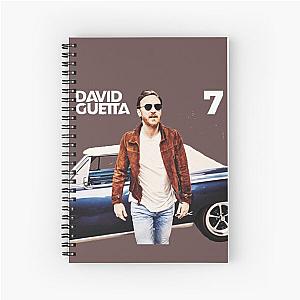 7 - David Guetta  Spiral Notebook