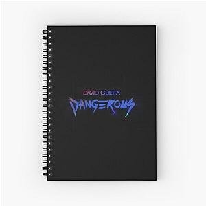 dg 11 David Guetta fade logo Spiral Notebook