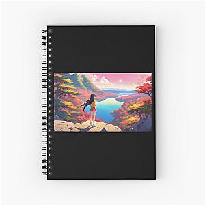 dg 09 David Guetta fade logo Spiral Notebook