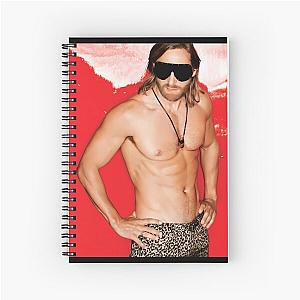 kacamata david guetta Spiral Notebook