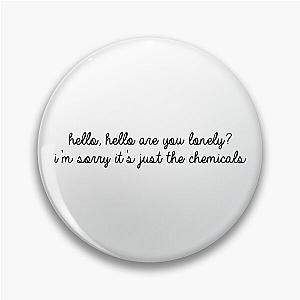 David Kushner Merch Hello Hello Chemicals Pin