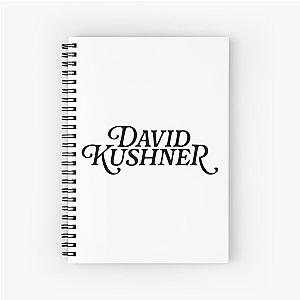 David Kushner Merch David Kushner Logo Spiral Notebook