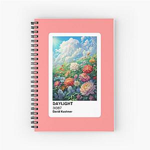 "Daylight" David Kushner Pantone Card Spiral Notebook