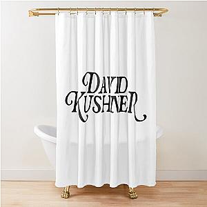 David Kushner Merch David Kushner Logo Shower Curtain