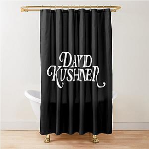 David Kushner Merch David Kushner Logo Shower Curtain