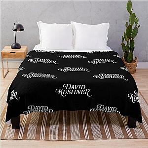 David Kushner Merch David Kushner Logo Throw Blanket