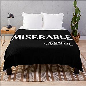 David Kushner Merch Miserable Throw Blanket