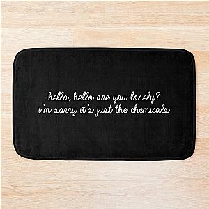 David Kushner Merch Hello Hello Chemicals Bath Mat