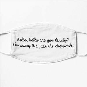 David Kushner Merch Hello Hello Chemicals Flat Mask