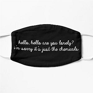 David Kushner Merch Hello Hello Chemicals Flat Mask