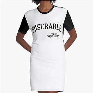 David Kushner Merch Miserable Graphic T-Shirt Dress